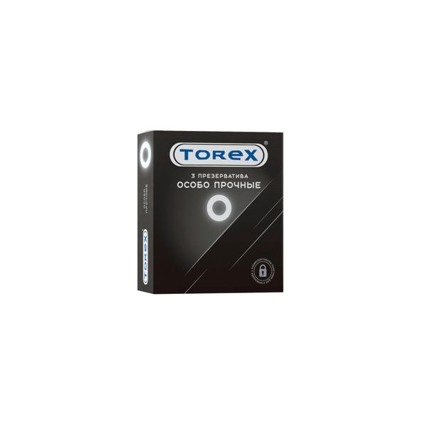 Презервативы особо прочные Torex/Торекс 3шт презервативы классические torex торекс 3шт
