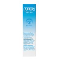 Презервативы ультратонкие Ultra thin Aprix/Априкс 12шт миниатюра фото №3