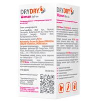 Антиперспирант - дезодорант для женщин DRY DRY Woman/Драй Драй Вуман 50мл миниатюра фото №3