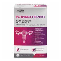 Климатерил таблетки 1600мг 30шт, миниатюра