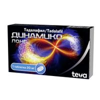 Динамико Лонг таблетки п/о плен. 20мг 1шт