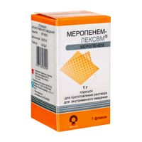 Меропенем-ЛекСВМ порошок для приг. раствора для в/в введ. 1000мг 30мл, миниатюра фото №5