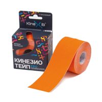 Тейп кинезио адгезивный восстанавливающий нестерильный оранжевый Pro Kinexib 5м х 5см