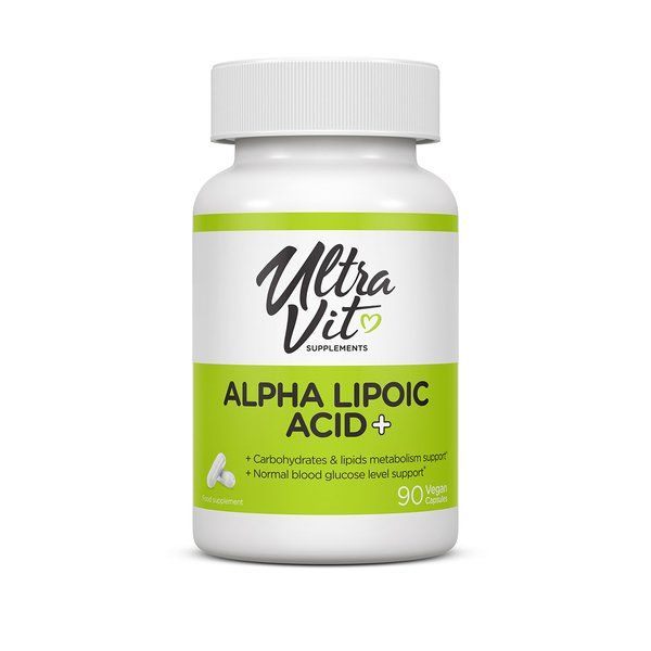 Альфа-липоевая кислота  Alpha Lipoic Acid капс. UltraVit 90шт