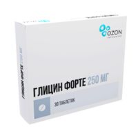Глицин Форте таблетки защечные и подъязычные 250мг 30шт, миниатюра фото №2