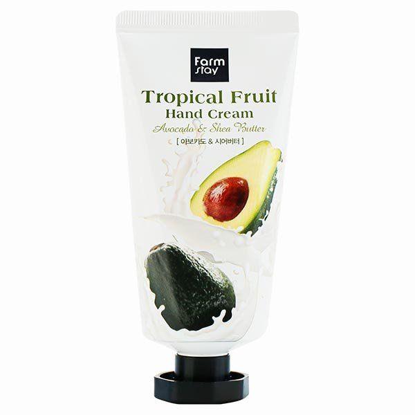 Крем для рук тропические фрукты с авокадо и маслом ши FarmStay 50мл
