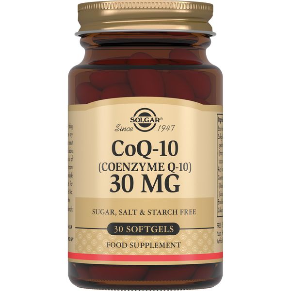 Solgar(Солгар) Коэнзим Q10 капсулы 30 мг 30 шт. Solgar Vitamin and  Herb