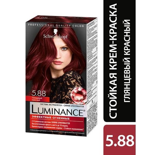 Краска для волос 5.88 глянцевый красный Luminance/Люминенс 165мл краска для волос 3 65 горький шоколад luminance люминенс 165мл