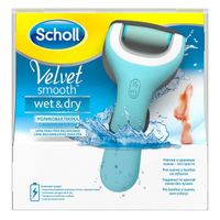 Пилка Scholl (Шолл) Velvet Smooth электрическая роликовая для удаления огрубевшей кожи стоп