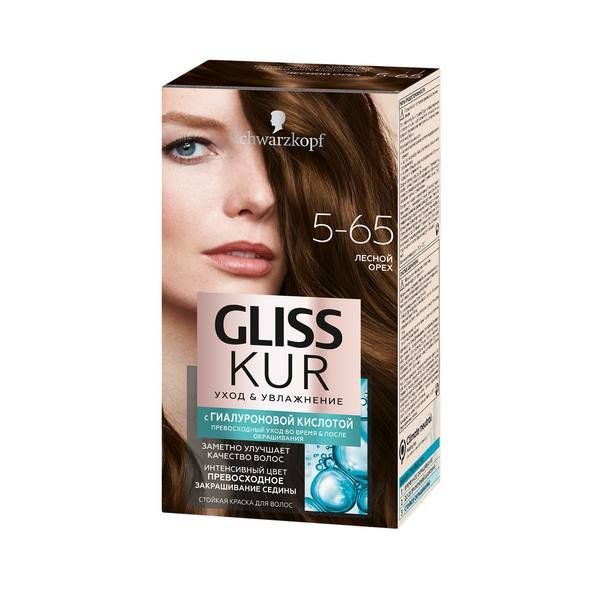 Краска для волос 5-65 лесной орех Gliss Kur/Глисс Кур 142,5мл фото №2