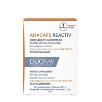 Витаминный комплекс для волос и ногтей Anacaps Reactiv Ducray/Дюкрэ капсулы 812мг 30шт