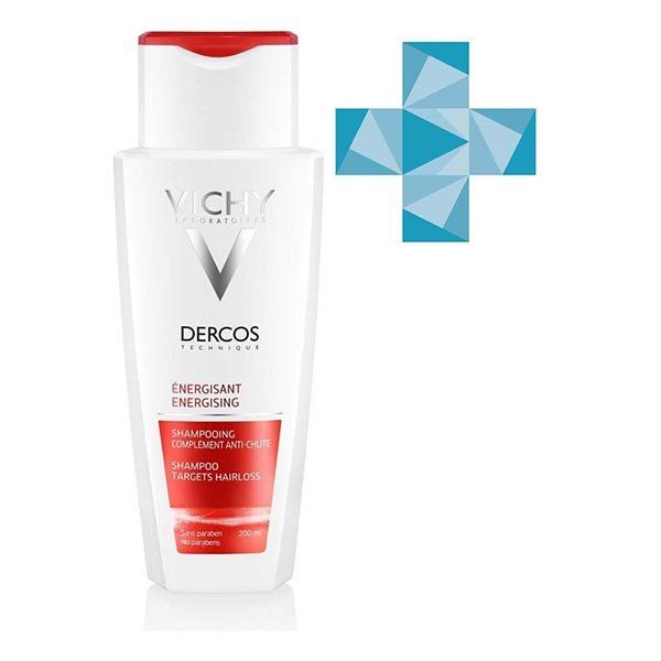 Шампунь против выпадения волос Dercos Energy+ Vichy/Виши 200мл
