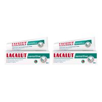 2Х Паста зубная Sensitive Lacalut/Лакалют 90г