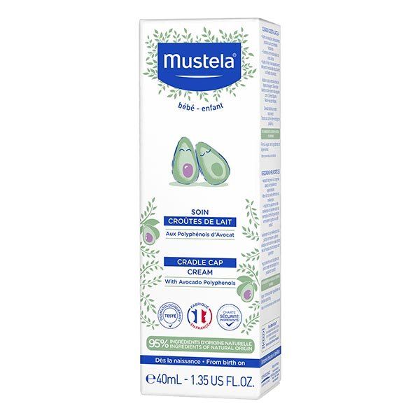 Купить Крем от молочных корочек Мустела (Mustela) 40 мл, Laboratoires Expanscience JSC, Франция