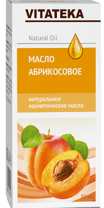 Масло косметическое Абрикосовое Vitateka/Витатека 30мл