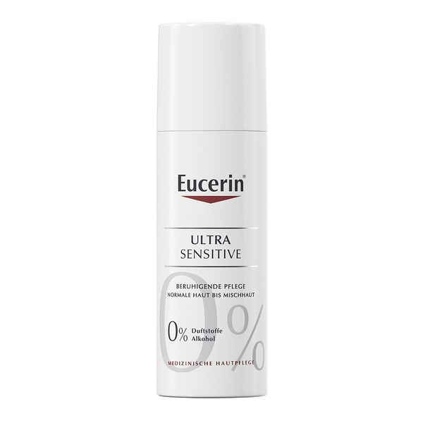 Крем для чувствительной кожи комбинированного типа успокаивающий Ultra Sensitive Eucerin/Эуцерин 50мл фото №7