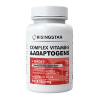 Комплекс витаминов и адаптогенов с Омега-3 Risingstar капсулы 1620мг 60шт