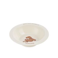 Тарелка для кормления глубокая с антискользящим дном мишки Happy Baby/Хэппи Беби миниатюра фото №2