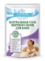Соль для ванн натуральная Мертвого моря fito косметик 500г