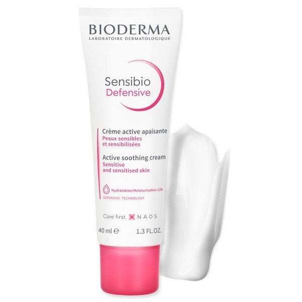 Крем для чувствительной кожи лица увлажняющий легкий Defensive Sensibio Bioderma/Биодерма 40мл фото №6