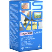Хондро для суставов и позвоночника Osnovit/Основит капсулы 676мг 60шт, миниатюра фото №2