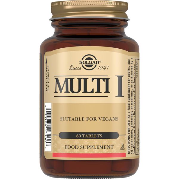 Купить Мульти-1 Solgar/Солгар таблетки 1650мг 60шт, Solgar Vitamin and Herb, США