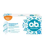 Тампоны гигиенические Super ProComfort O.b./Оби 16шт