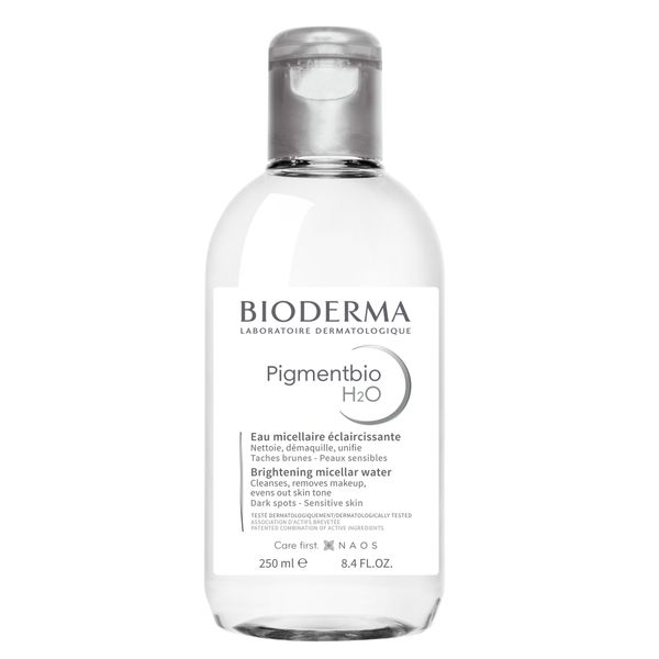 Вода мицеллярная для чувствительной кожи с гиперпигментацией H2O Pigmentbio Bioderma/Биодерма 250мл крем для чувствительной кожи с гиперпигментацией дневной spf50 pigmentbio bioderma биодерма 40мл
