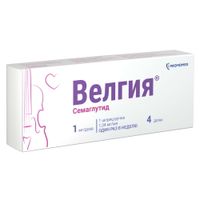 Велгия раствор для п/к введ. шприц-ручка 1мг/доза 3мл+Игла 5шт миниатюра фото №2