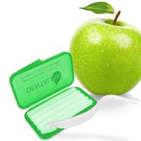 Воск для брекетов аромат яблоко с дозатором Dentalpik миниатюра фото №3