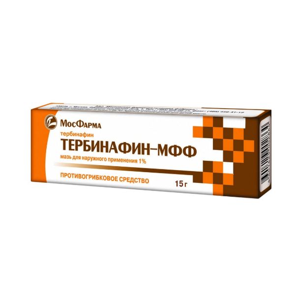 Тербинафин-МФФ мазь для наружного применения 1% 15г