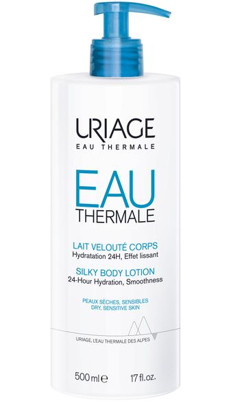 Молочко для сухой чувствительной кожи тела увлажняющее Eau Thermale Uriage/Урьяж помпа 500мл