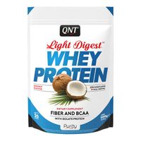 Протеин Сывороточный белок Light Digest Protein Whey (Лайт Дайджест Протеин Вей) Кокос QNT 500г