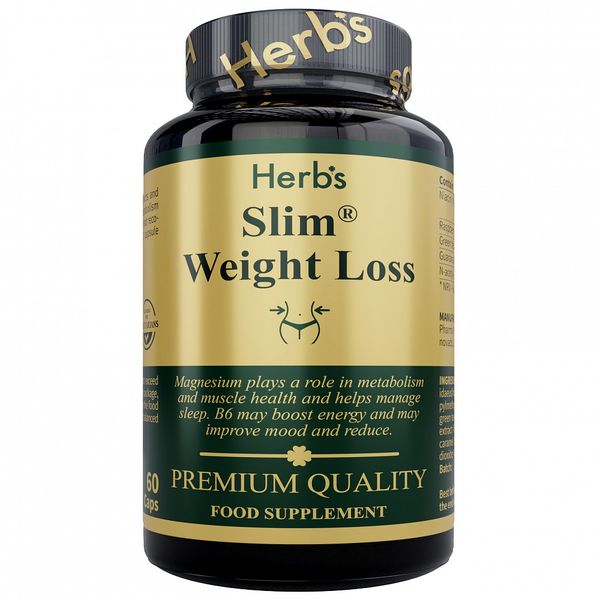 Слим для контроля веса Herb's/Херб'c капсулы 0,62г 60шт