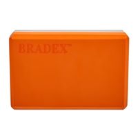 Блок для йоги оранжевый Bradex/Брадекс миниатюра фото №3
