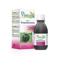 Элеутерококк Dr.Vistong/Др.Вистонг без сахара, с фруктозой сироп 150мл