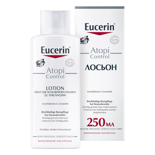 Лосьон для тела взрослых, детей и младенцев Atopi Control Eucerin/Эуцерин 250мл