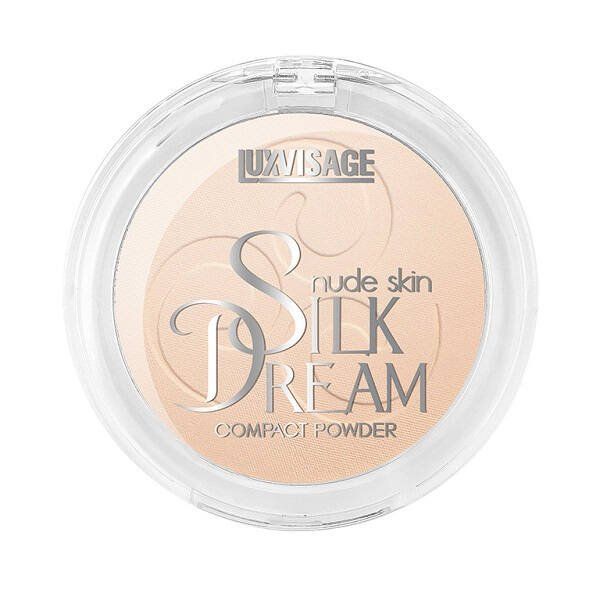 Пудра компактная Silk Dream nude skin Luxvisage тон 02 4г luxvisage luxvisage пудра компактная silk dream nude skin