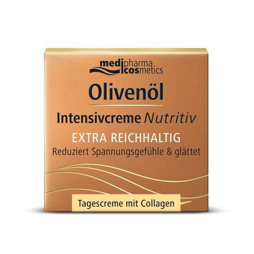Крем для лица питательный ночной Intensive Olivenol Cosmetics Medipharma/Медифарма банка 50мл крем для лица увлажняющий olivenol cosmetics medipharma медифарма банка 50мл
