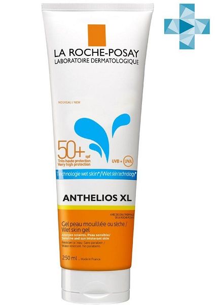 Гель солнцезащитный для лица и тела SPF50+ Anthelios La Roche-Posay/Ля рош-позе туба 250мл (M9163520)