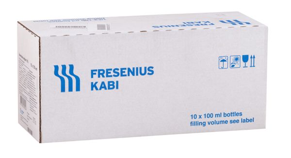Аминовен инфант раствор для инф. 10% фл. 100мл 10 шт. Fresenius Kabi Austria GmbH 1461626 - фото 1