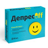 ДепресОфф Квадрат-С таблетки п/о 515мг 30шт, миниатюра