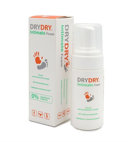 Пенка Dry Dry (Драй Драй) для интимного ухода Intimate Foam 100 мл Lexima AB