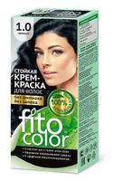 Крем-краска для волос серии fitocolor, тон 1.0 черный fito косметик fito косметик 115 мл