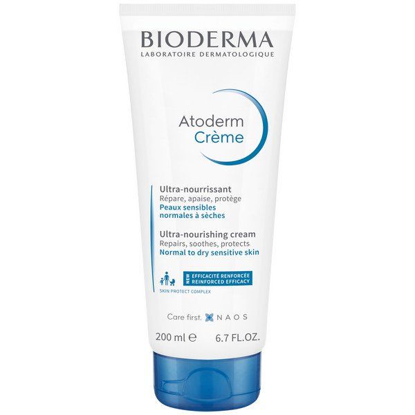 Крем для нормальной и сухой кожи увлажняющий Atoderm Bioderma/Биодерма 200мл