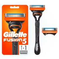 Мужская бритва Gillette (Жиллетт) Fusion5 с 2 сменными кассетами