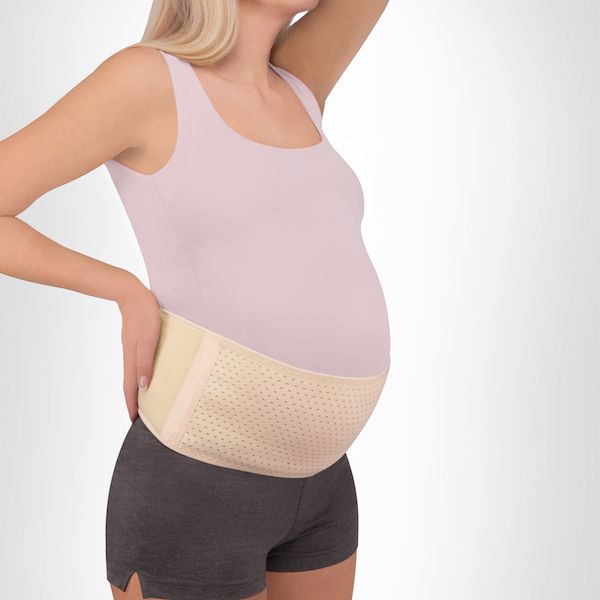 Бандаж для беременных дородовой Интерлин MamaLine MS B-1215,бежевый, р.S-M фото №3