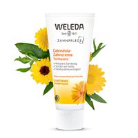 Паста зубная без запаха мяты Календула Weleda/Веледа туба 75мл (9801) миниатюра фото №4
