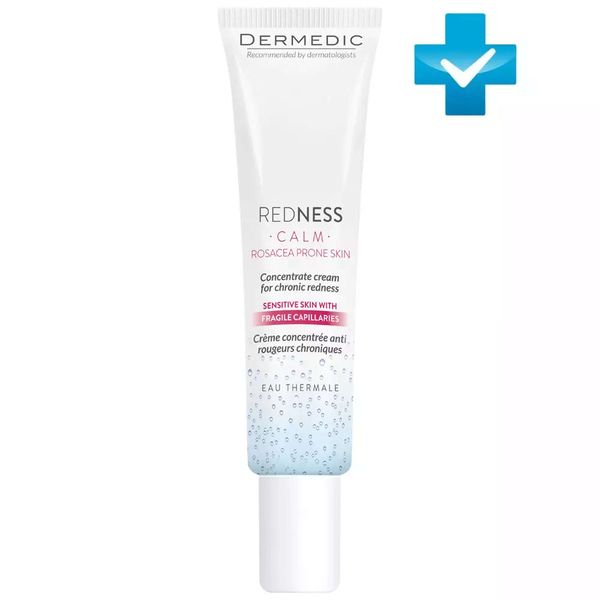 Крем-концентрат для кожи с куперозом Redness Dermedic/Дермедик 40мл Biogened