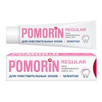 Паста зубная Для чуствительных зубов Regular Pomorin/Поморин 100мл
